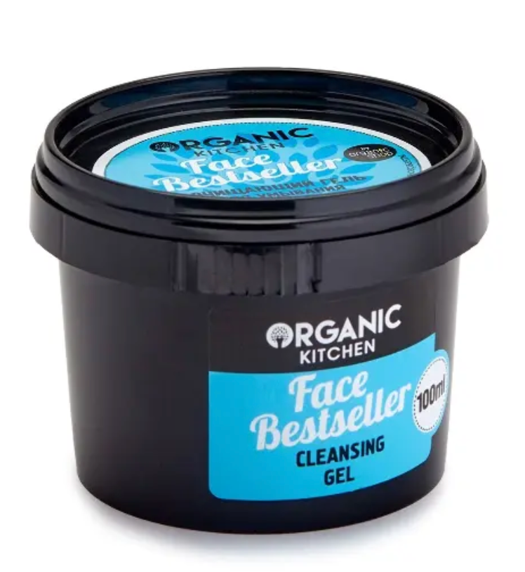 фото упаковки Organic kitchen гель для умывания очищающий face bestseller