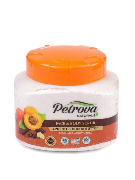 фото упаковки Petrova Скраб для тела Абрикос и кокосовое масло
