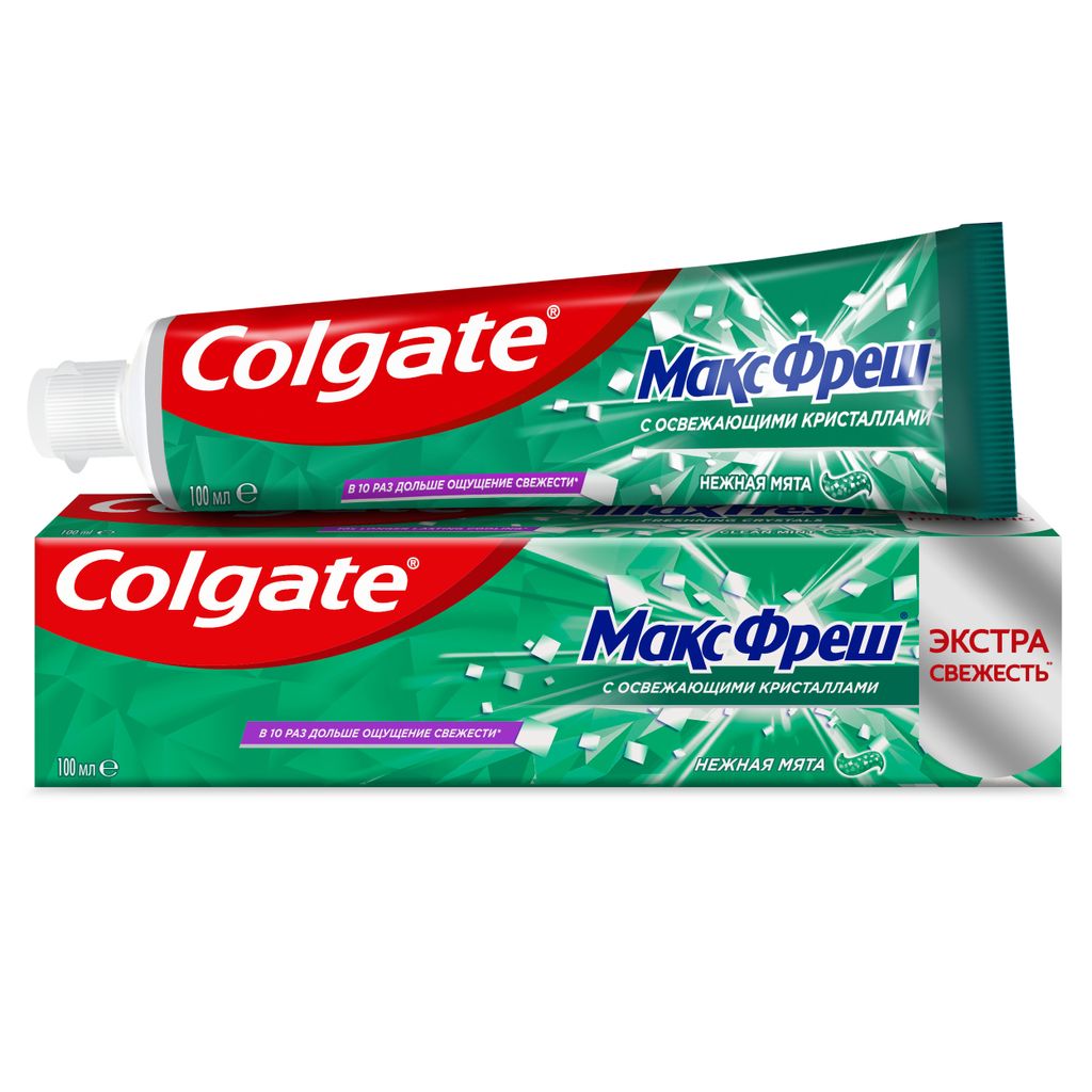 фото упаковки Colgate Макс Фреш Нежная мята зубная паста