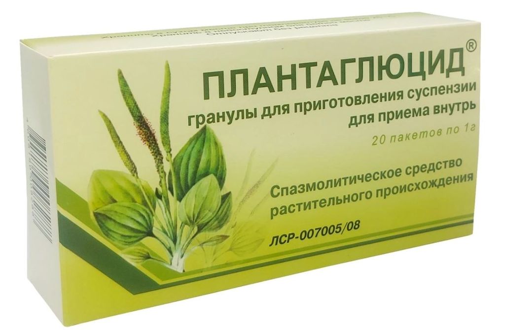 фото упаковки Плантаглюцид