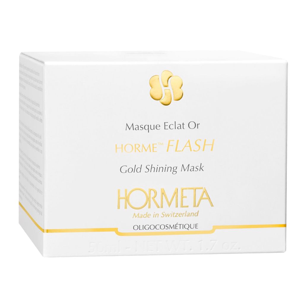 Hormeta Horme Flash Маска для лица Золотое сияние, маска для лица, 50 мл, 1 шт.