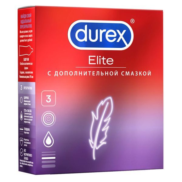 фото упаковки Презервативы Durex Elite