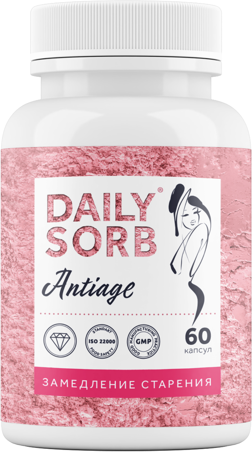 Dailysorb Antiage Минералдетокс, капсулы, 60 шт.