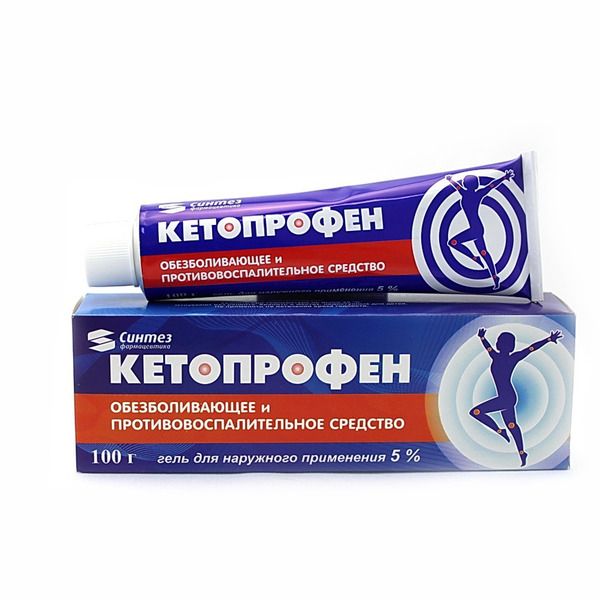 Кетопрофен-АКОС, 5%, гель для наружного применения, 100 г, 1 шт.