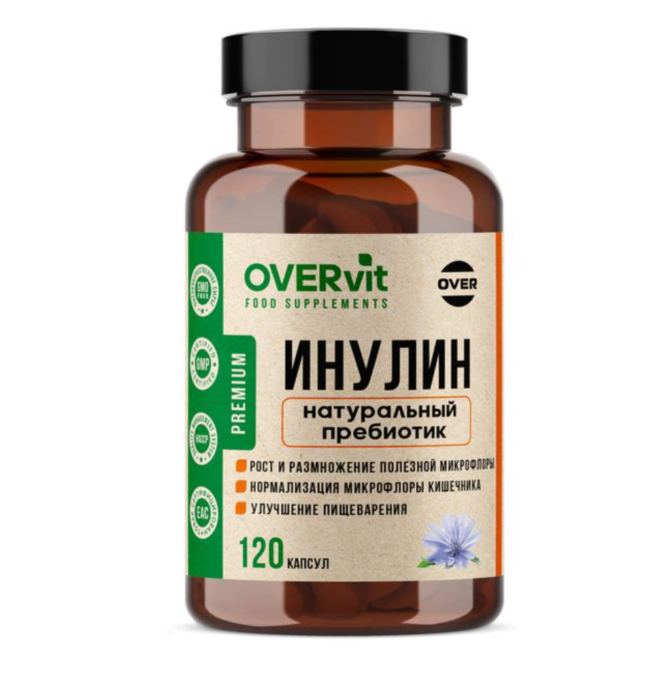 фото упаковки OVERvit Инулин