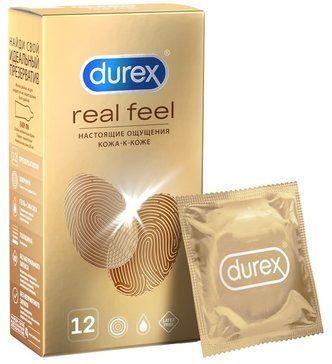 фото упаковки Презервативы Durex Real Feel