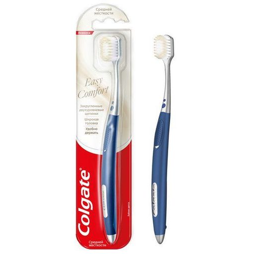 Colgate Easy Comfort Зубная щетка, средней жесткости, 1 шт.