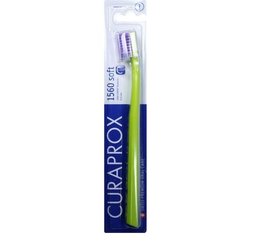 Curaprox CS 1560 Soft Зубная щетка, 15 мм, щетка зубная, мягкий (ая), 1 шт.
