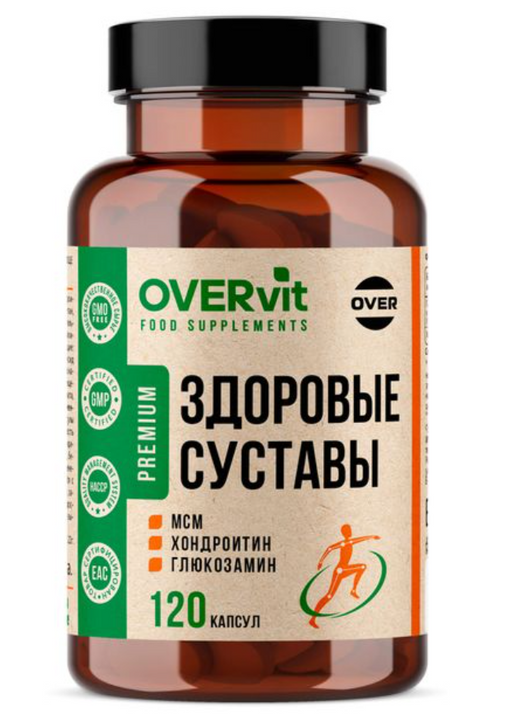 OVERvit Здоровые суставы Оверфлекс комплекс, капсулы, 120 шт.