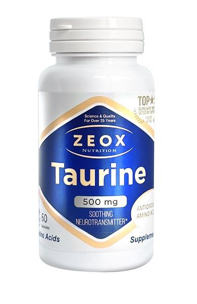 Zeox Nutrition Таурин, капсулы, 60 шт.