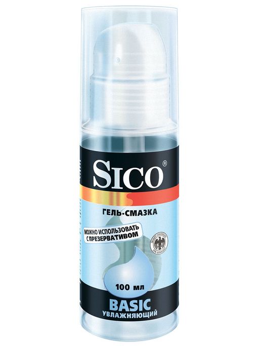 Sico Basic увлажняющий Гель-смазка, гель, 100 мл, 1 шт.