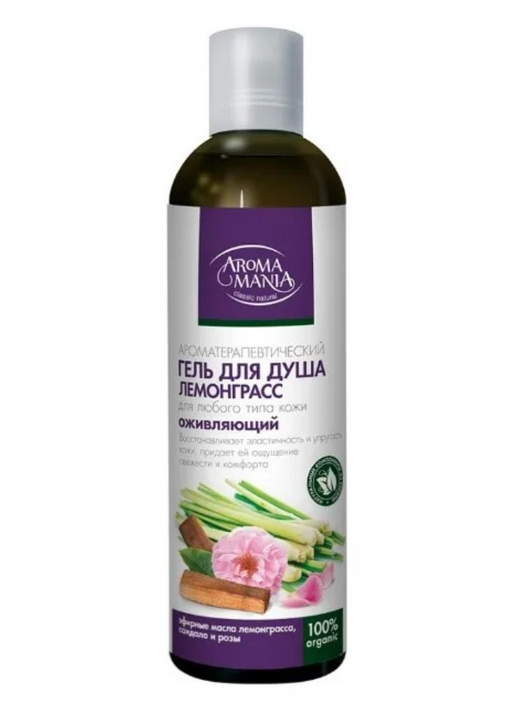 Aroma Mania Гель для душа, лемонграсс, гель для душа, 450 мл, 1 шт.