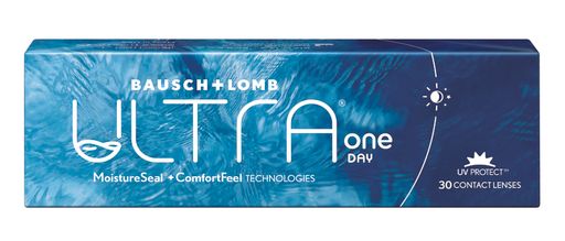 Ultra One Day Мягкие контактные линзы, -5.00, 8.6, 30 шт.
